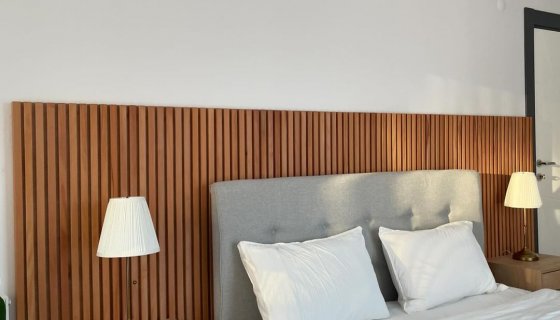 Ahşap Yatak Başlığı